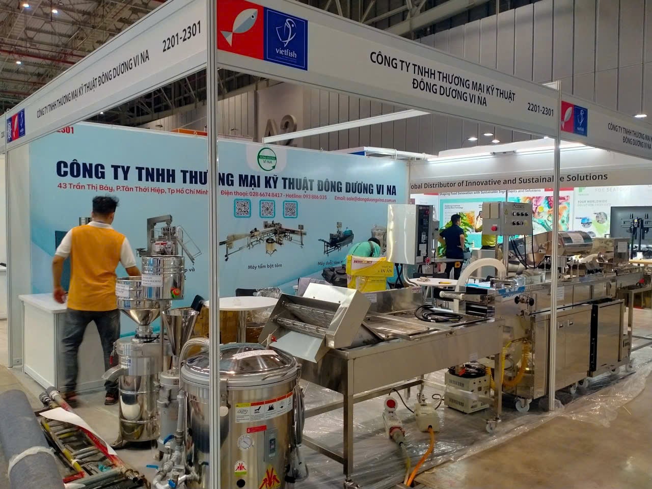 Thi Công Backdrop Trọn Gói Chuyên Nghiệp Tại TpHCM 13 Thi công backdrop Hội chợ