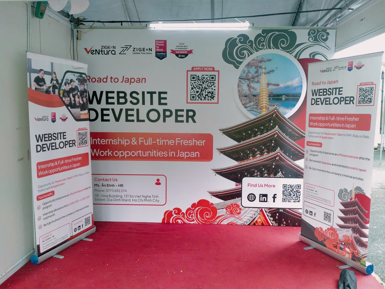 Thi Công Backdrop Trọn Gói Chuyên Nghiệp Tại TpHCM 17 Thi công backdrop, in standee trọn gói