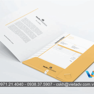 Lựa chọn bìa đựng hồ sơ bằng nhựa cứng cho các đơn vị kinh doanh