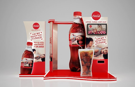 Booth CocaCola