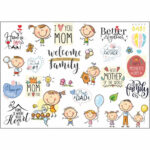 die cut trang tri