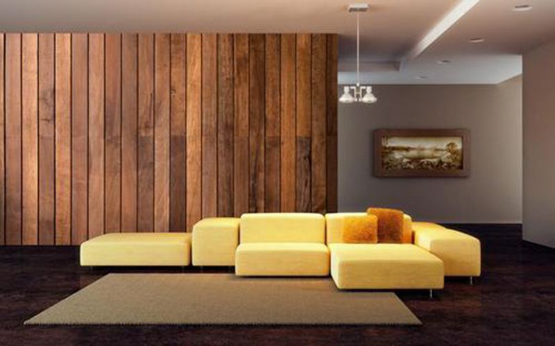 Hãy tạo ra một không gian ấm cúng với giấy dán tường vân gỗ có tông màu trầm