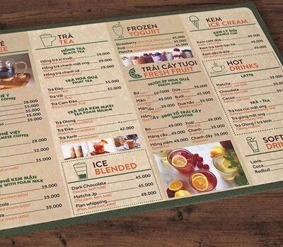 Chất liệu bằng bìa cứng