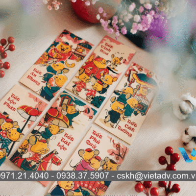 In Bao Lì Xì 14 Công nghệ in bao lì xì Offset - In số lượng lớn