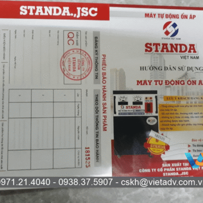 In Phiếu Bảo Hành 12 Những thông tin quan trọng được in trên các mẫu giấy tờ bảo hành