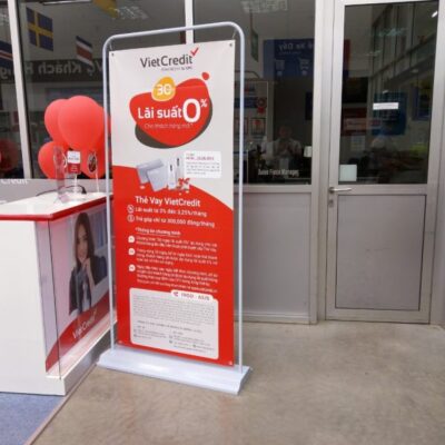 Khung Standee Kiểu Cửa Sổ 60X160cm