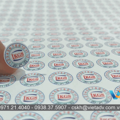 In Tem Nhãn 35 Nhận in tem bảo hành theo yêu cầu và phù hợp với quy định