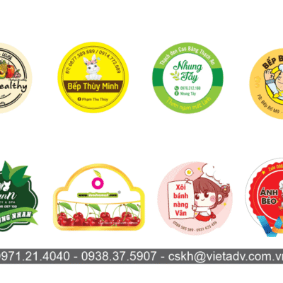 In Tem Nhãn 36 Nhận in tem nhãn theo yêu cầu của khách hàng