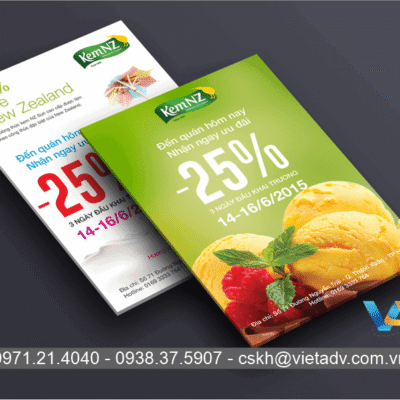 In Tờ Rơi 18 Tờ rơi truyền tải thông tin từ doanh nghiệp đến người dùng